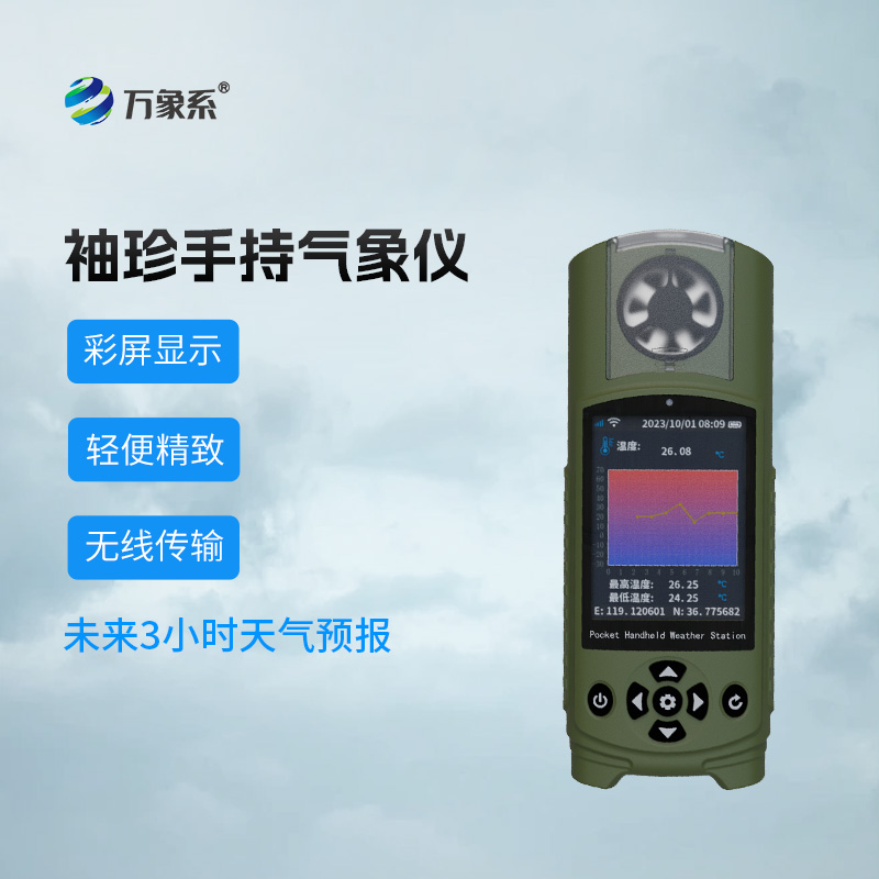 氣象儀變身時尚單品？揭秘可穿戴手持氣象儀如何“拿捏”天氣？